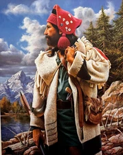 Alfredo Rodrigues -Le Trappeur  Signed And Numbered With Certificate