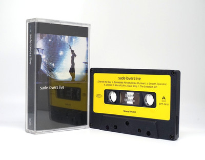 Sade Lovers Live 2002 Korea Cassette Tape CPT2615