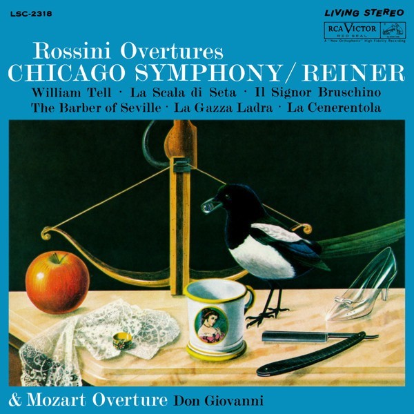 Fritz Reiner Rossini Overtures Chicago Symphony RCA Living Stereo CD