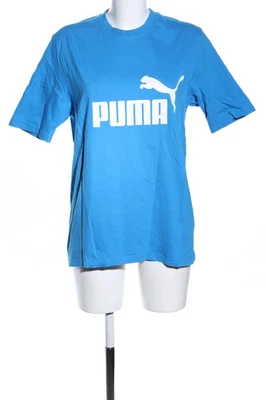 PUMA T-shirt Femme Bleu Casual Sportif (EU 36) - Photo 1/2