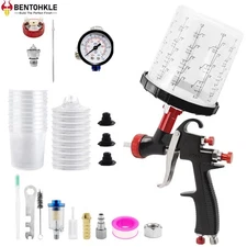 PROFESSIONAL Automotive LVLP Paint Gun for Homes Cars 1.3mm Nozzle