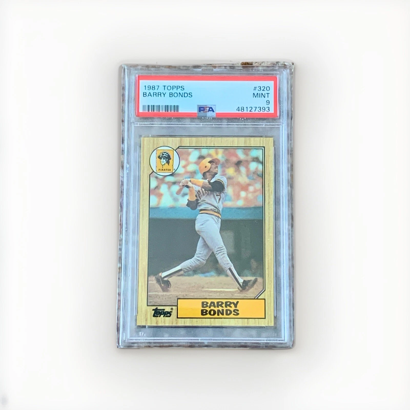 Deal for 1987 Topps - Barry Bonds #320 (RC) PSA 9