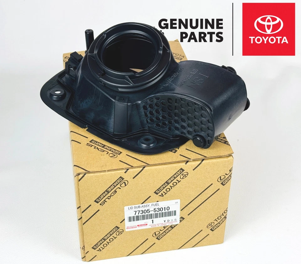 77305-53010 Lexus IS300 IS350 Genuine Fuel Filler Opening Lid OEM - Imagem 2 de 4