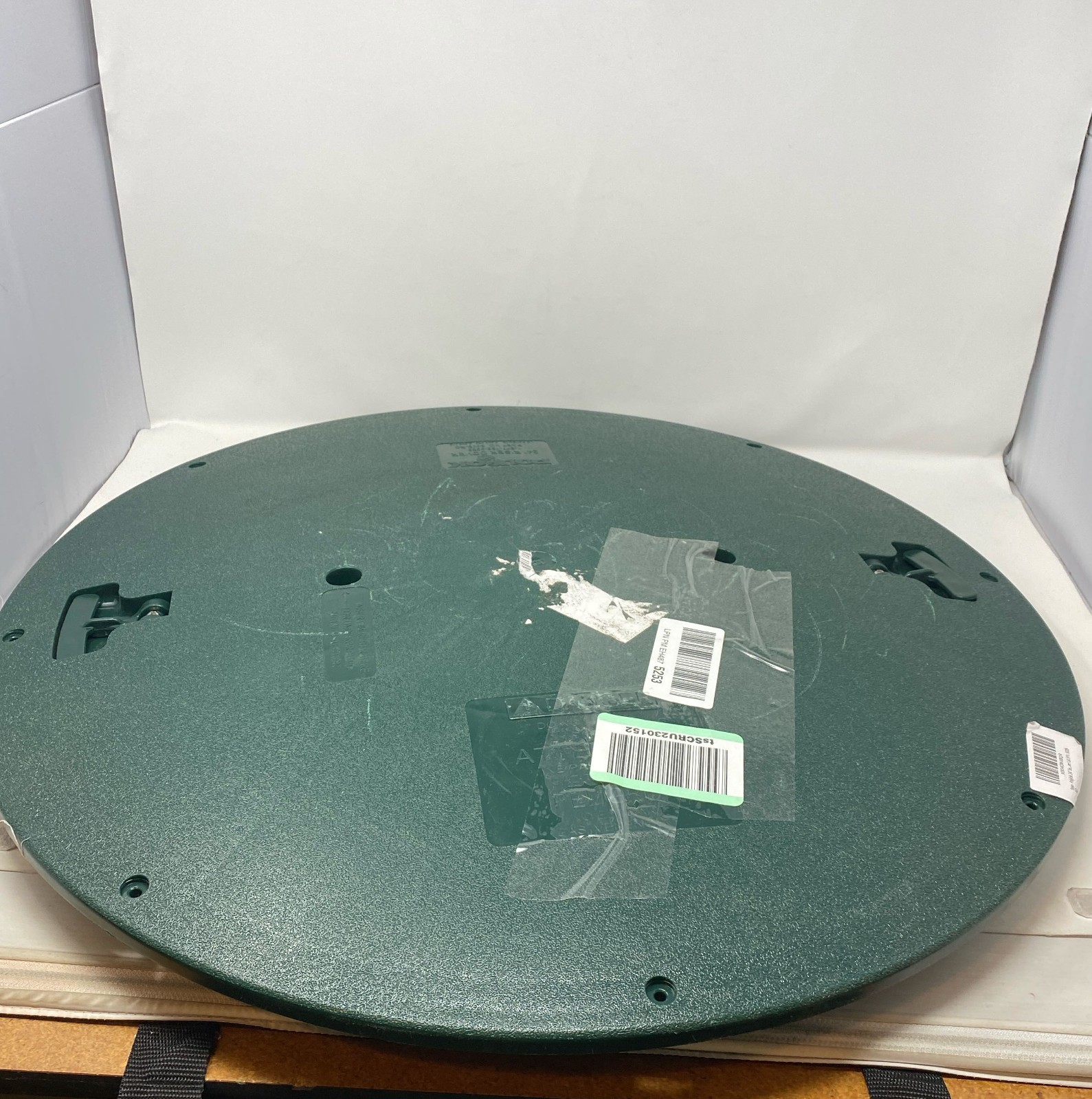 Polylok 24-Inch Green Septic Tank Riser Cover/Lid 3008-RC