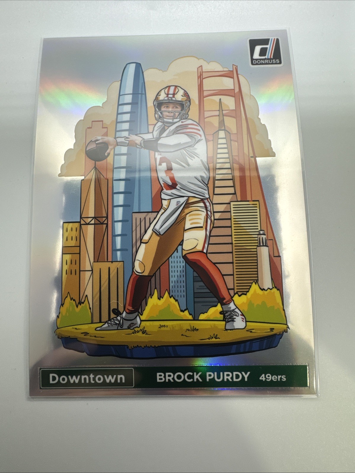 2024 Panini Donruss - Downtown! Brock Purdy #4 Oversized