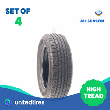 Set Of 4 Used 19565r15 Goodyear Reliant All-season 91h - 8.532