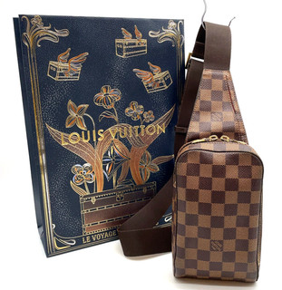 Auth Louis Vuitton Damier Ebene Geronimos N51994 Sling Bag W/Bag ＭＲ 0647