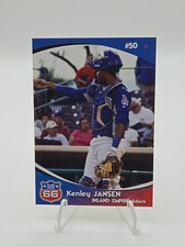 Kenley Jansen Rookie Card 2009 66ers MiLB Baseball Card Rare Catcher Pose. rookie card picture
