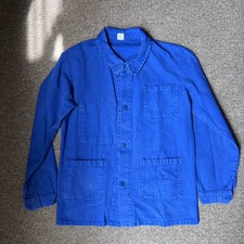 Vintage Blue French Style Utility Chore Work ...