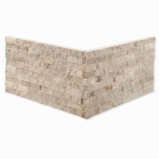 Cruz Bay Studio MKT45950 Slender Strip - 3" x 12" Brick Wall Tile - Vanilla