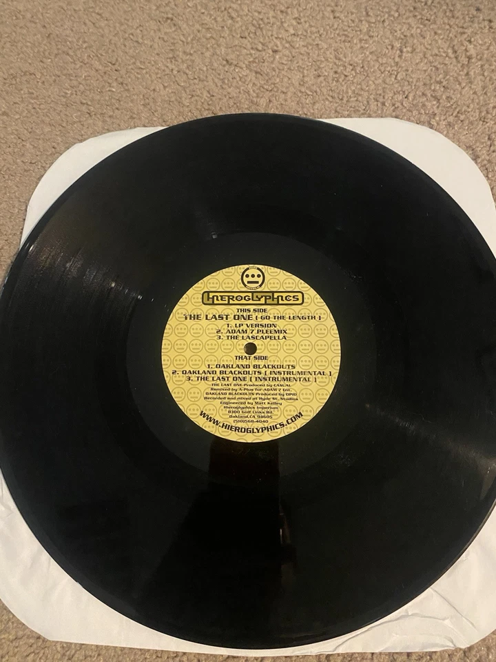 12" Single Hieroglyphics The Last One [Go The Length] 1998 Hiero Imperium Record Foto 4 de 4