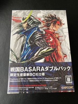 PS2 Sengoku Basara 1 und 2 Doppelpack OVP NTSC-J Japan Special Edition