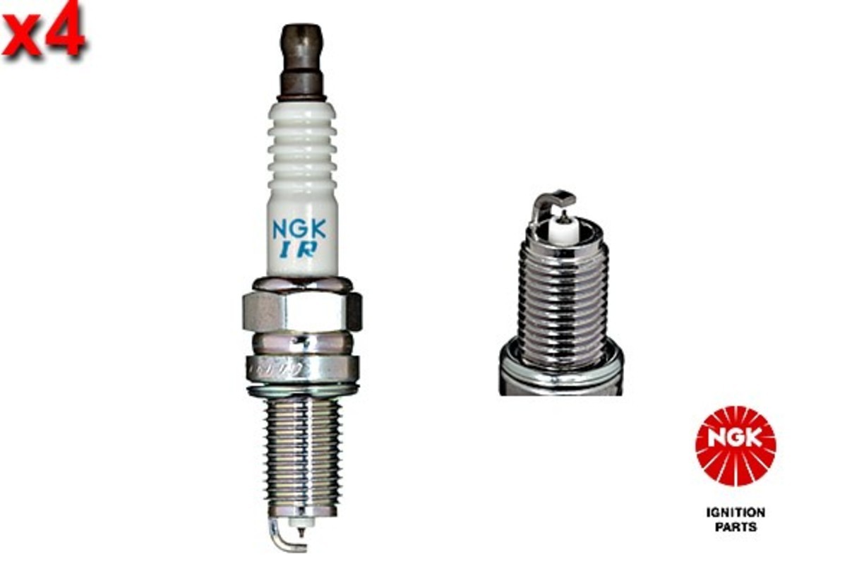 NGK 4x Spark Plug For NISSAN Pixo OPEL Agila SUZUKI VAUXHALL 08-14 93193723