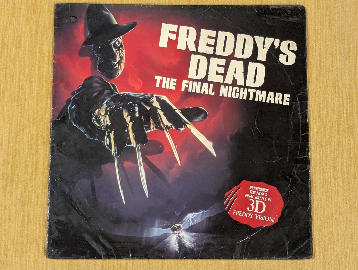 Freddy's Dead Laserdisc Nightmare On Elm Street Horror Gore