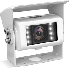 Pyle 7'' Digital Marine Camera, 150 Degree Rear View Camera White, Standard 