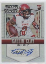 2015 Panini Prizm Collegiate Draft Picks Silver Kaelin Clay #249 Auto 2t7