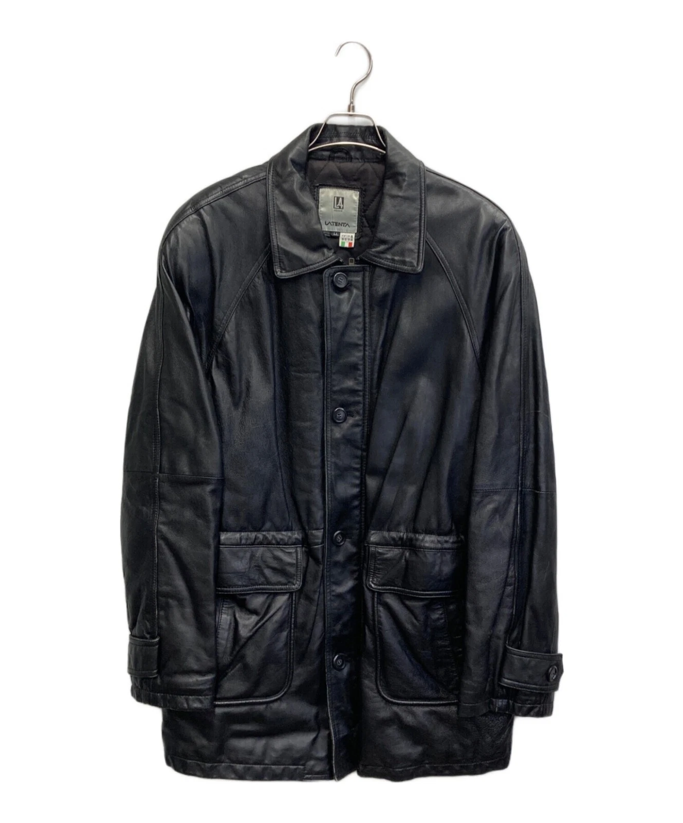 Latenta Leather Jacket Men's Size XL Black image 1