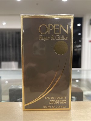 Open By Roger & Gallet EDT Spray For Men 3.4fl oz/100ml New In Box *Sealed*