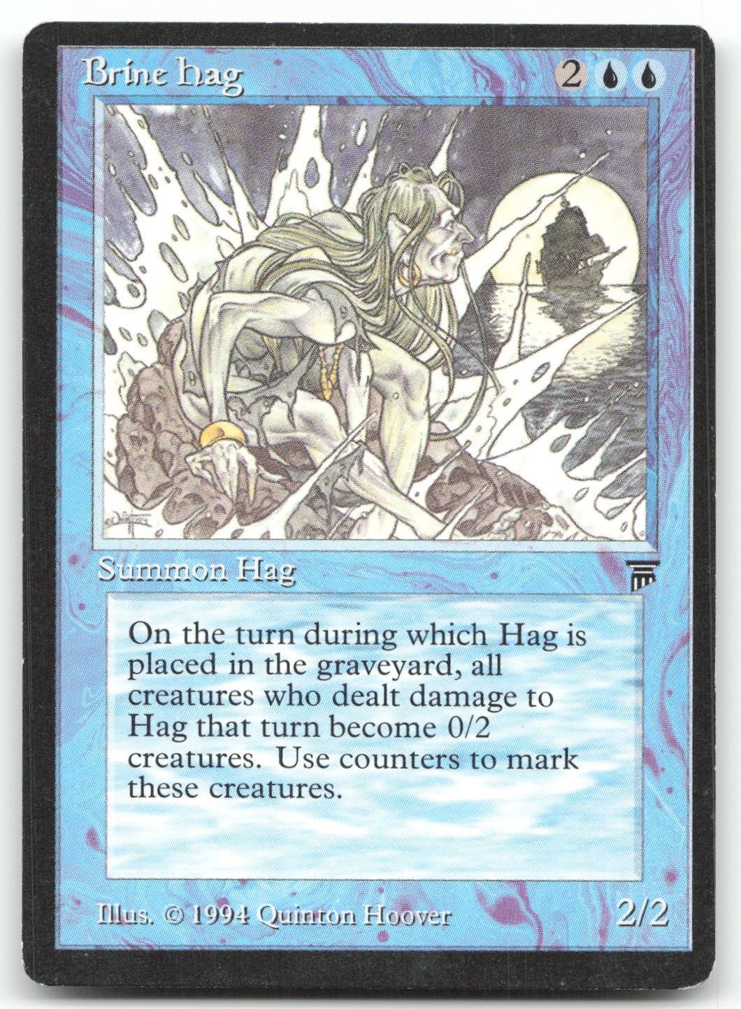 Brine Hag Uncommon Legends Magic: The Gathering Lightly Played