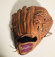 Spalding 42-3171 Jim Palmer Professional Model E-Z Flex Glove Steerhide MIK RHT