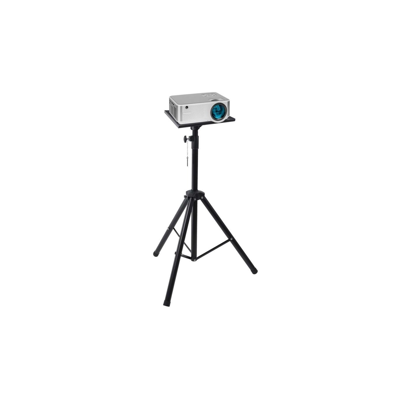 Maclean Noir Support Portable Pour Projecteur - Image 2