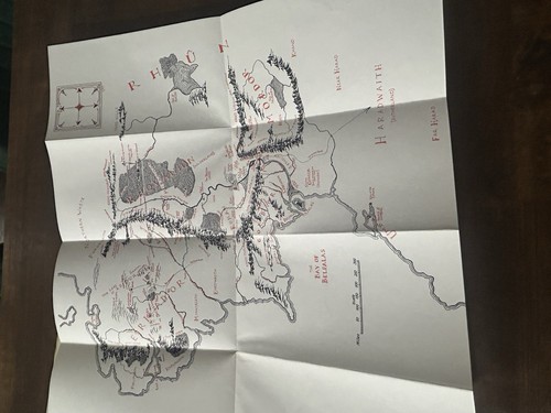 The Lord Of The Rings JRR Tolkien Box Set ~ No Box ~ 1987 All With Maps HC - Picture 10 of 15