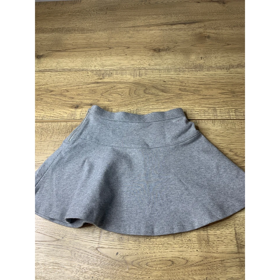 J. Crewcuts серый трапециевидный понте юбка размер 4-5 - Изображение 3 из 4