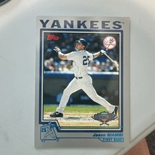 Topps 2004 Opening Day 75 Jason Giambi New York Yankees Baseball Card