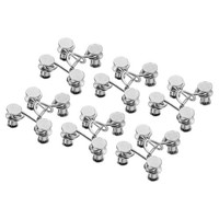 32Mm 6Paket Einstellbar Schnalle FüR Hosenbund Schalter Bundspanner Silberton