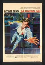 THE TERMINAL MAN (1974) Original Folded Movie Poster