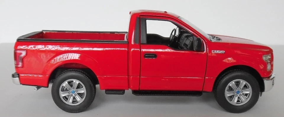 Ford F-150 2015 diecast rojo cabina regular 1/24 Welly nuevo Foto 3 de 4