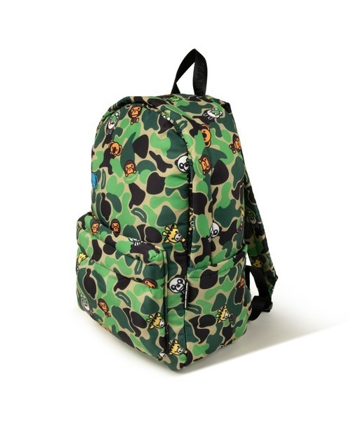 AKANE様　新品　BATHING APE BABY MILO バックパック A BATHING APE BABY MILO LARGE BACKPACK #5 GREEN AM20189301 Japan