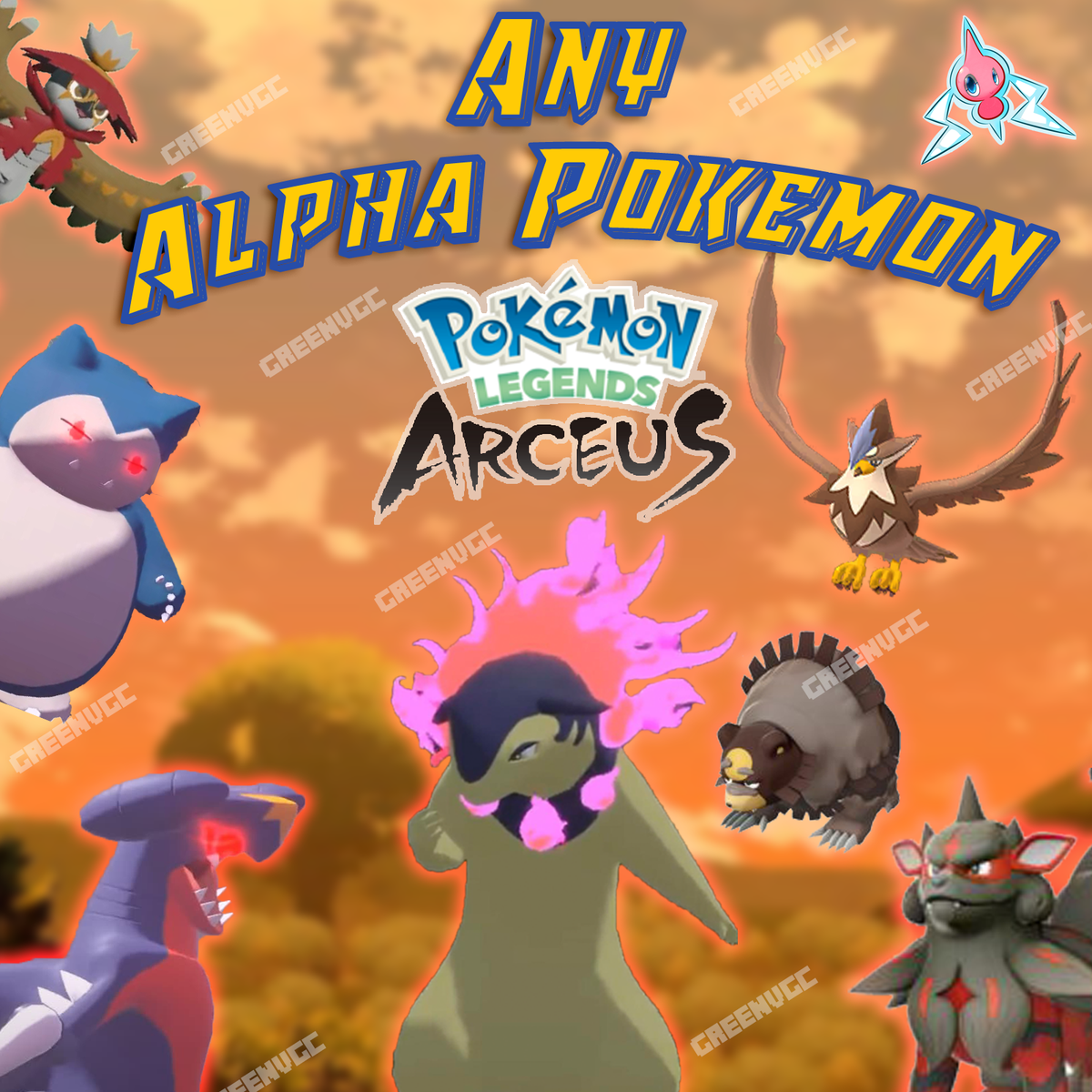Any Shiny Alpha Pokemon Max Effort Level Stats Pokemon Legends Arceus
