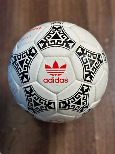 Adidas Azteca Red FiFa World Cup Mexico 1986 Soccer Ball Match Ball Size 5''