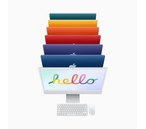 2021 IMAC 24" 4.5K, APPLE M1 CHIP, 8C CPU, 8C GPU, 8GB RAM, 256GB SSD - PINK - 第 7/9 張圖片