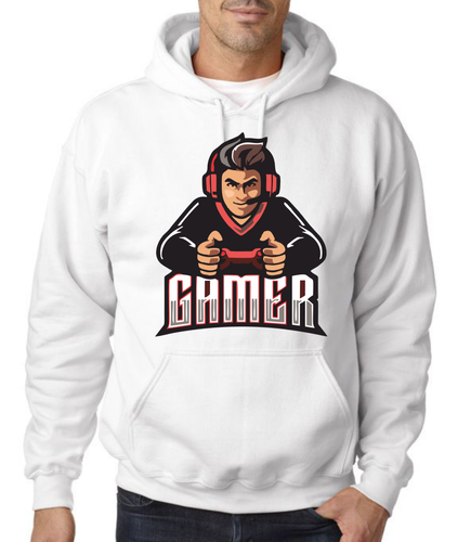 GAMER GAMING YOUTUBER DIVERTIDO NIÑO NIÑOS ADULTOS SUDADERA CON CAPUCHA, UNISEX PARA NAVIDAD - Imagen 13 de 13