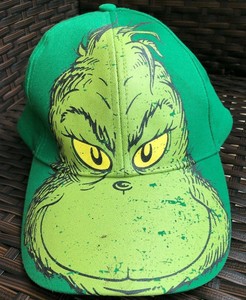 grinch baseball hat