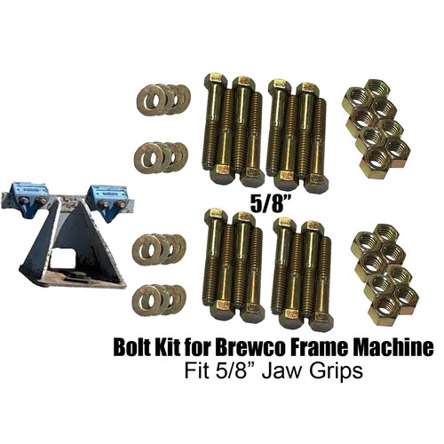 Brewco Executive 360 Pinch Weld Clamp Bolt Kit 5/8" for Brewco Frame