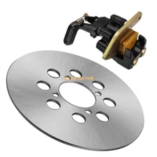 Rear Brake Disc Rotor & Caliper w/Pads for Yamaha Raptor 660R YFM660R 2002-2005