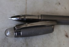RARE STYLO ROLLER MONTBLANC STARWALKER MIDNIGHT BLACK METAL - FINITION RUTHENIEE