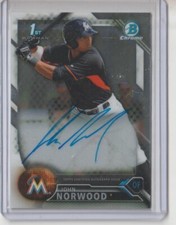 2016 Bowman Chrome John Norwood #BCAP-JN AUTO