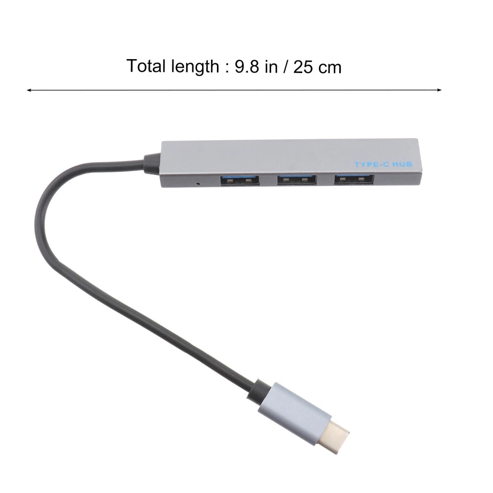 USB Splitter Hub with Fast Charging & Data Transfer for Multiple Devices