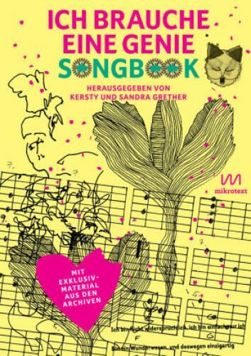 Thumbnail - Ich Brauche Eine Genie Songbook Mit Exklusivmaterial Aus Den Archiven