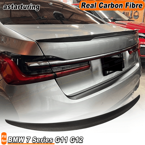 Fit For BMW 7 Series G11 G12 2015-2023 Rear Trunk Spoiler Wing REAL CARBON FIBER - Picture 1 of 11