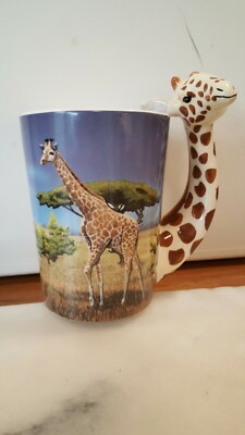 Puckator Giraffe Becher Top Zustand H12cm X B12CM 