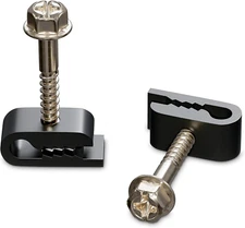 THE CIMPLE CO - Mini Wire Cable Clips, Electrical Wire Cable Clip, 1/10 in (3 Mm