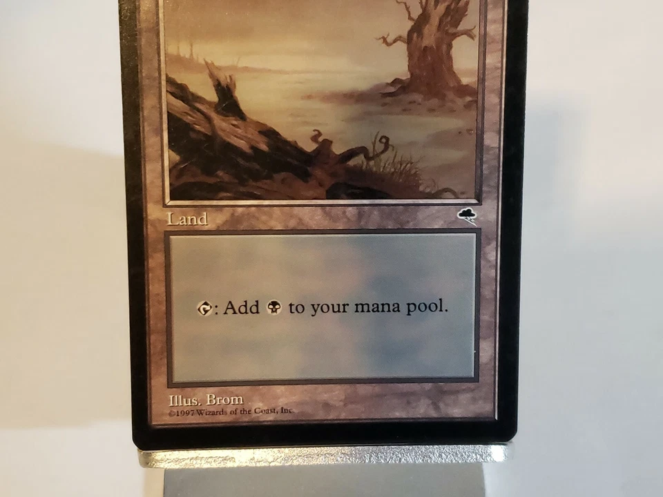 MTG Swamp (Tempest) Anthologies Regular Land Magic - Image 4 of 4