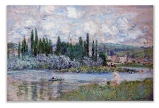 View of Vetheuil, 1880 I By Claude Monet Canvas Prints Wrapped Gallery Wall A...