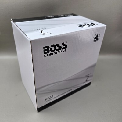 Boss BRS52 Speaker 6'' Matching Set of 2   60 Watt Dual Cone