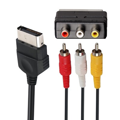 AV-Kabel / Scart Adapter Auswahl TV-Verbindung Fernsehkabel    für XBOX Classic